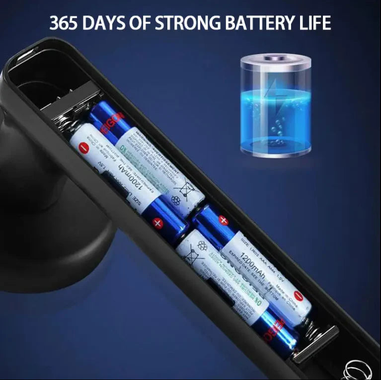 Electronic Smart Home Door Lock, Wireless Biometric Fingerprint Room Door Lock（Double Lock）