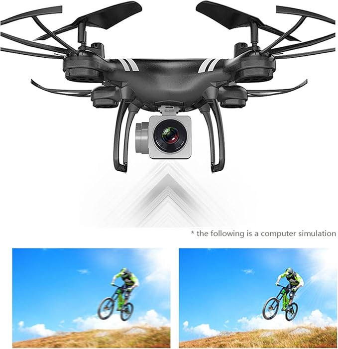 RC Drone Wifi Remote Control Airplane Selfie Quadcopter with 4K HD Camera