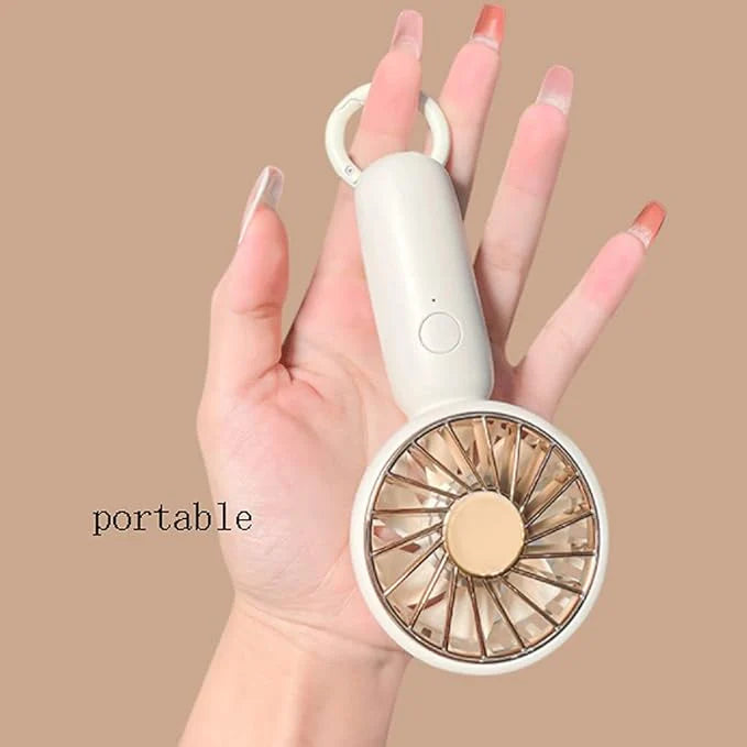 Handheld Fan Portable Fan USB Fan Handheld Fan Carabiner Outdoor Fan Portable USB Pocket Fan For Working And Travel Hand Fan Hand Held Fan