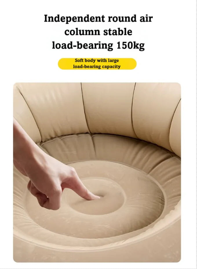 Maxxus Self-Inflating Bird Nest Sofa, Recliner With Air Pump, Prefect for Indoor and Outdoor Camping, Hiking, Traveling, Holiday, Suitable for All Ages , 400lbs Capacity