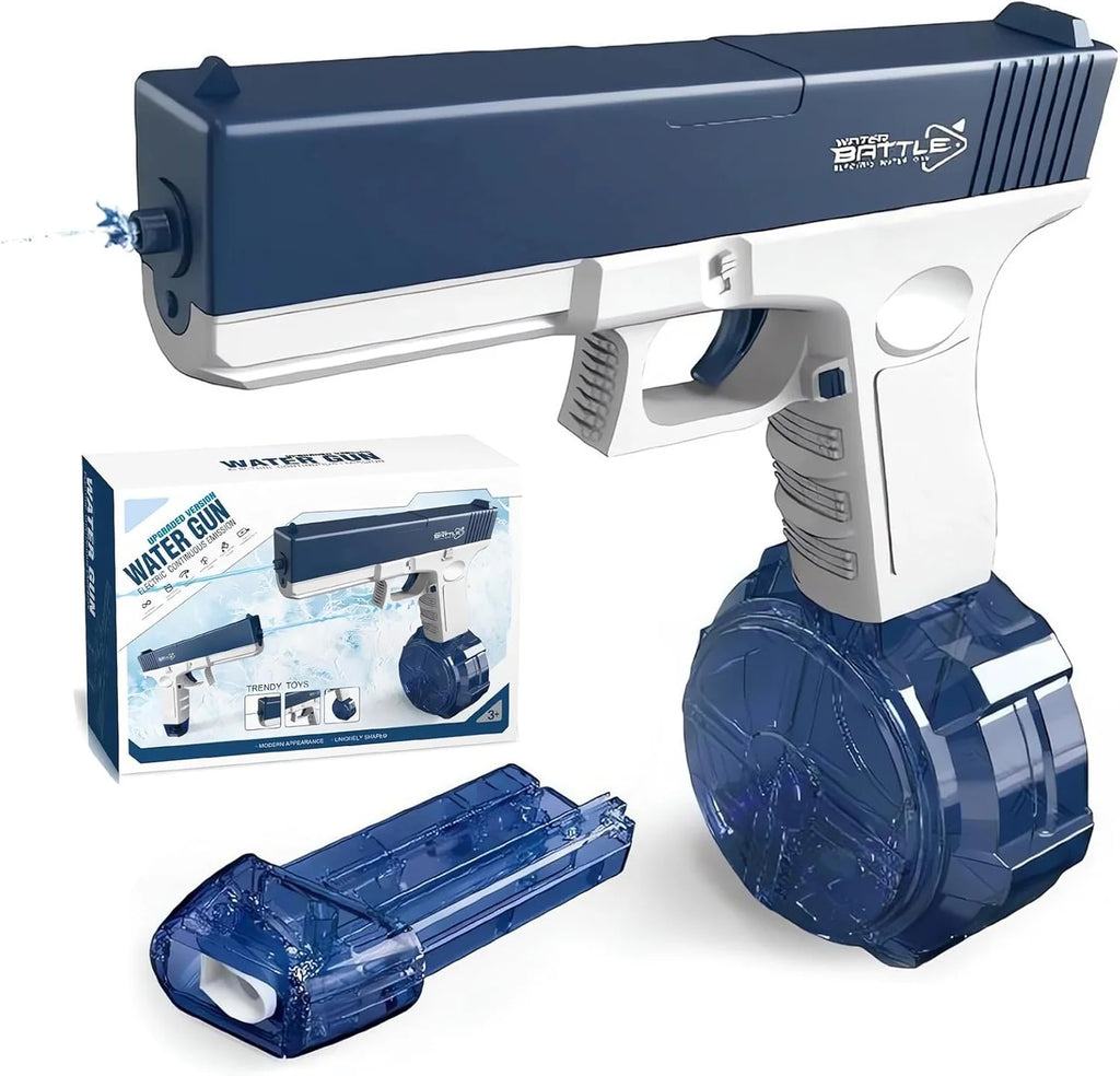 Electric Automatic Water Gun- 492 CC Dual Tank, for Adults & Kids, Ideal for Pool, Beach & Outdoor Summer Fun