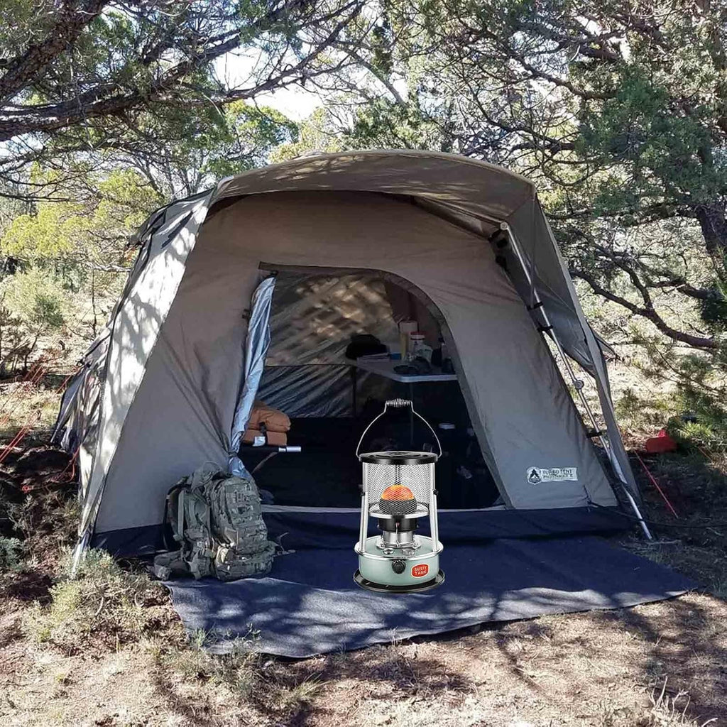 5.2L Kerosene Stove Designed For Outdoor Camping, Ice Fishing, And Home Heating, Offering Dual-Purpose Use For Heating And Cooking