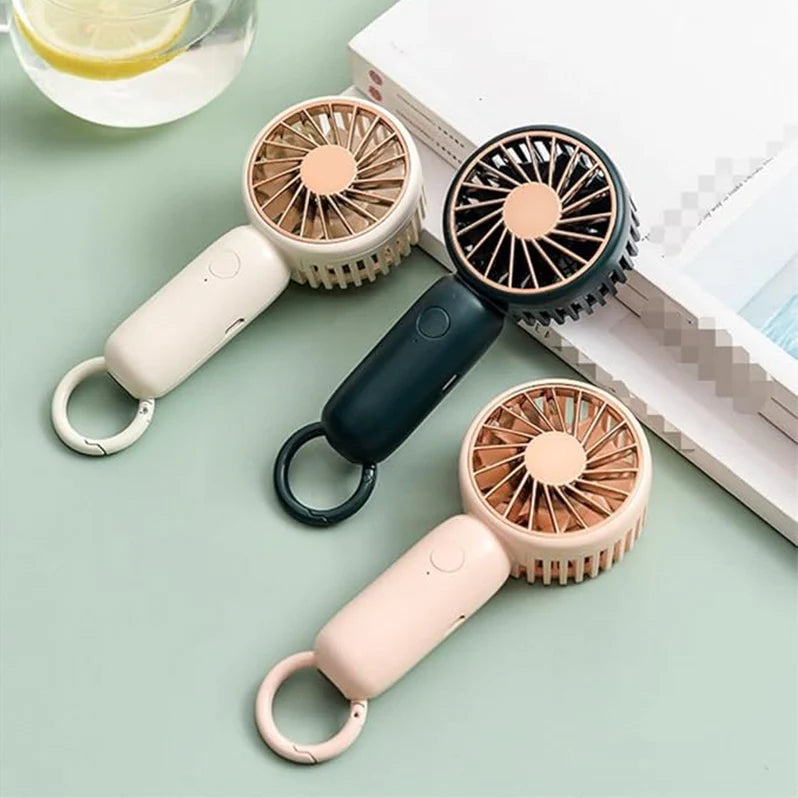 Handheld Fan Portable Fan USB Fan Handheld Fan Carabiner Outdoor Fan Portable USB Pocket Fan For Working And Travel Hand Fan Hand Held Fan