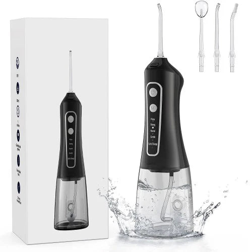 Portable Electric Water Flosser with 5 Pressure Modes and 300ml Water Tank for Oral Care, USB Rechargeable for Teeth, Gums, Braces, Dental Care