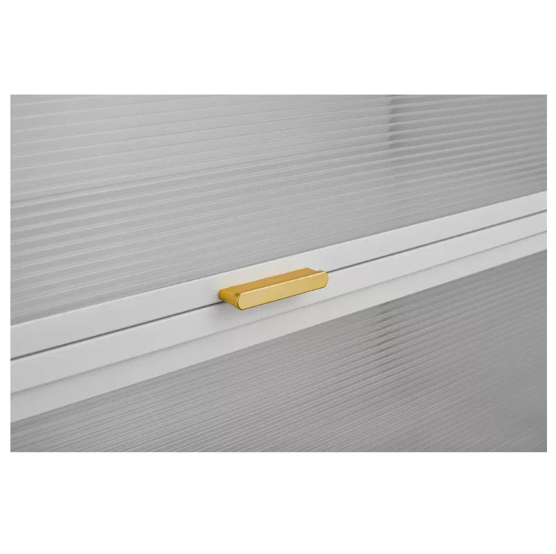 Multi - Level Storage Kitchen Pantry Storage Cabinet, Freestanding Kitchen Bakers Rack, Metal Material for Dining, Living and Office (4 Flip Doors with 5 Levels, 5 Flip Doors with 6 Levels )